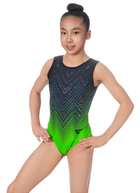 Vortex Sleeveless Girls Gymnastics Leotard