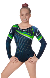 Seraph Long Sleeve Girls Gymnastics Leotard