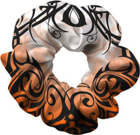 Andromeda Orange Hair Scrunchie