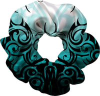 Andromeda Turquoise Hair Scrunchie