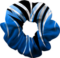Ares Blue Hair Scrunchie
