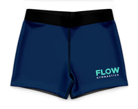 Flow Navy Blue Gymnastics Training Recreational Club Uniform Gym Shorts