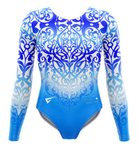 Wells Ballet School Uniform Festival Light Blue Long Sleeve Leotard for Girls