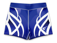 East Kilbride Medea Blue Gymnastics Activewear Girls Hipster Shorts