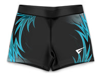 Epic Petrol Gymnastics Activewear Girls Hipster Shorts