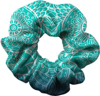 Impulse Turquoise Hair Scrunchie