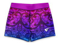 Invincible Gymnastics Activewear Girls Hipster Shorts