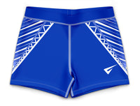 Isla Blue Gymnastics Activewear Girls Hipster Shorts
