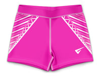 Isla Pink Gymnastics Activewear Girls Hipster Shorts