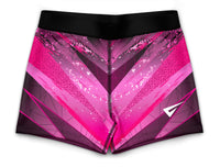 Kiki Pink Gymnastics Activewear Girls Hipster Shorts