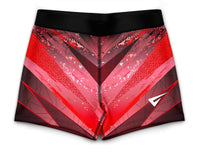 Kiki Red Girls Gymnastics Gym Shorts