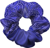 Locaste Blue Hair Scrunchie