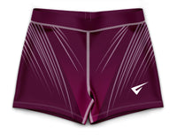Lotus Gymnastics Activewear Girls Hipster Shorts