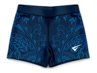 Orion Blue Gymnastics Activewear Girls Hipster Shorts