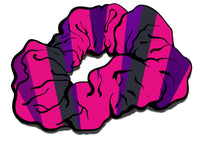 Raven Pink Hair Scrunchie