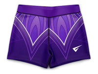 Stella Purple Gymnastics Activewear Girls Hipster Shorts