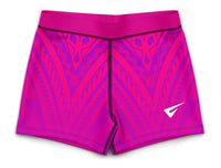 Tiki Pink Gymnastics Activewear Girls Hipster Shorts