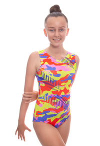Vibrance Sleeveless Gymnastics Leotard