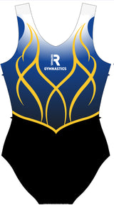 Rathgael Gymnastics Club Uniform Sleeveless Tank Leotard for Girls
