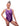 Elara Purple Sleeveless Gymnastics Leotard