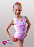 Cora Sleeveless Recreational Tank Girls Gymnastics Leotard