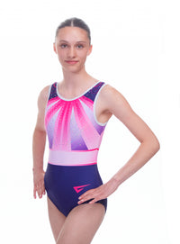 Xyla Sleeveless Girls Gymnastics Leotard