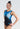 Pandora Ice Blue Sleeveless Gymnastics Leotard