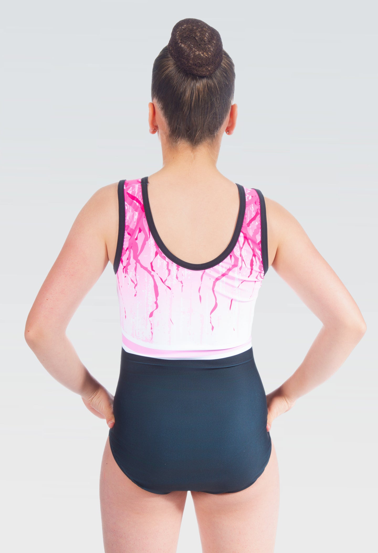 Iridescent Long Sleeve Girls Gymnastics Leotard