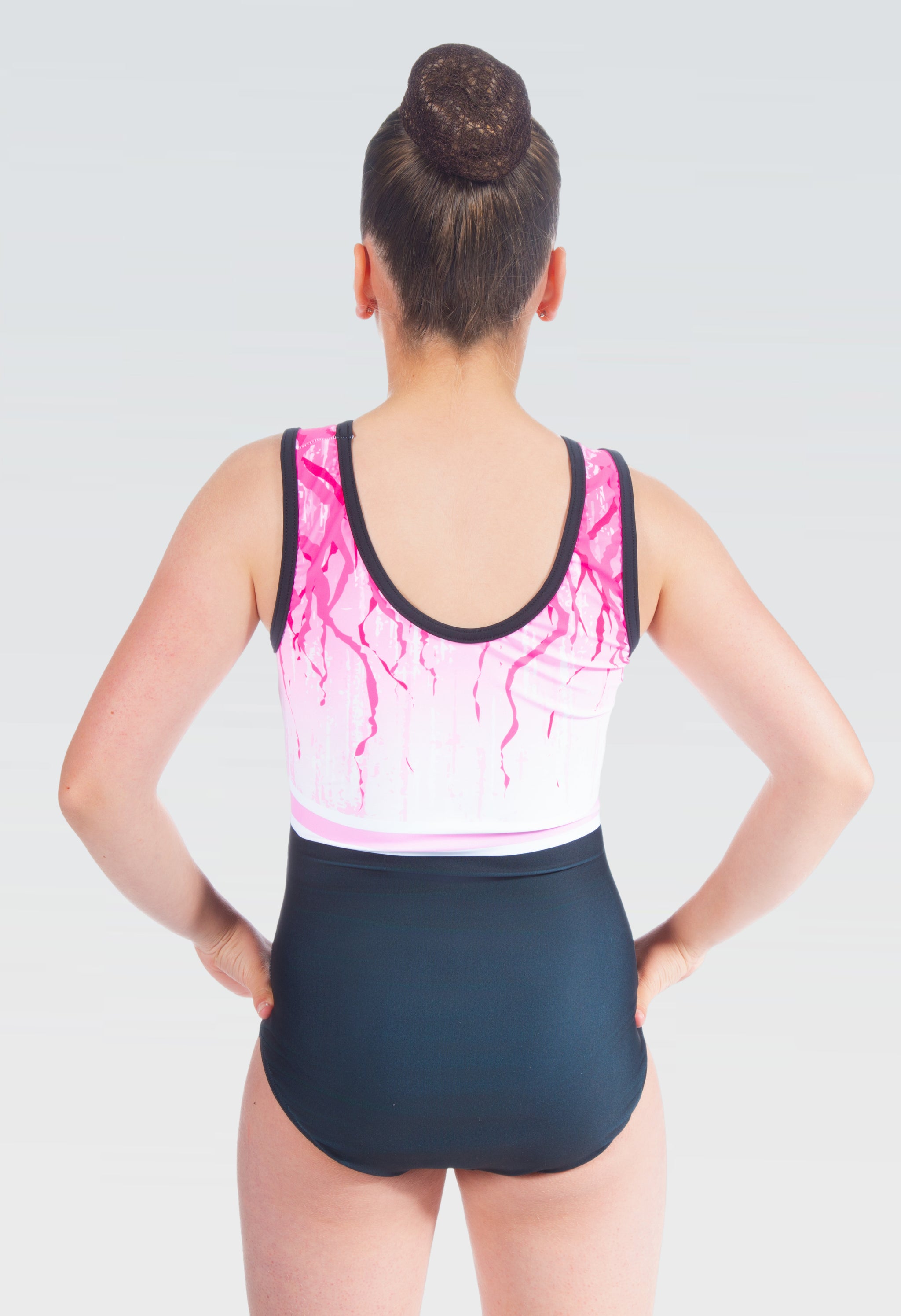 Iridescent Long Sleeve Girls Gymnastics Leotard
