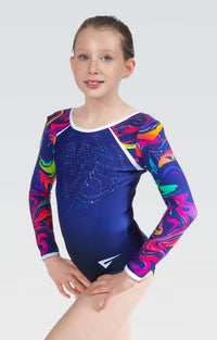 Ariana Long Sleeve Gymnastics Leotard for Girls