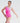 Hero Pink Sleeveless Gymnastics Leotard