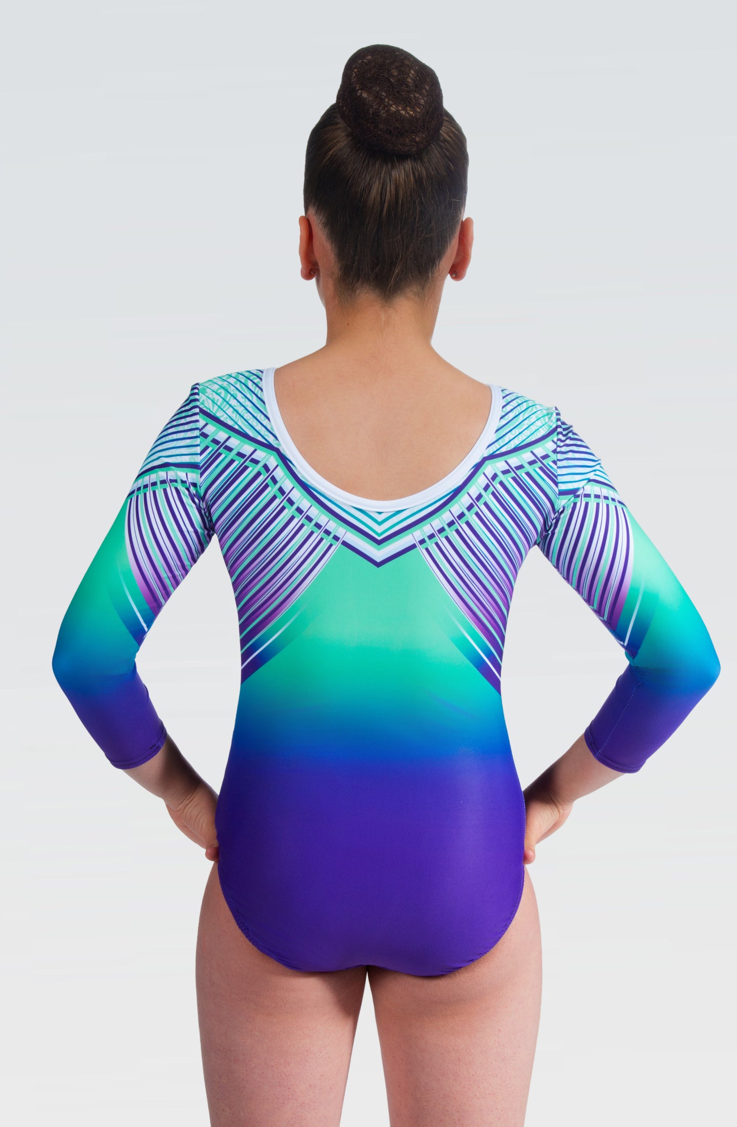 Capella Long Sleeve Gymnastics Leotard for Girls