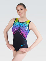 Pandora Rainbow Sleeveless Gymnastics Leotard