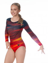 Exalt Long Sleeve Girls Gymnastics Leotard