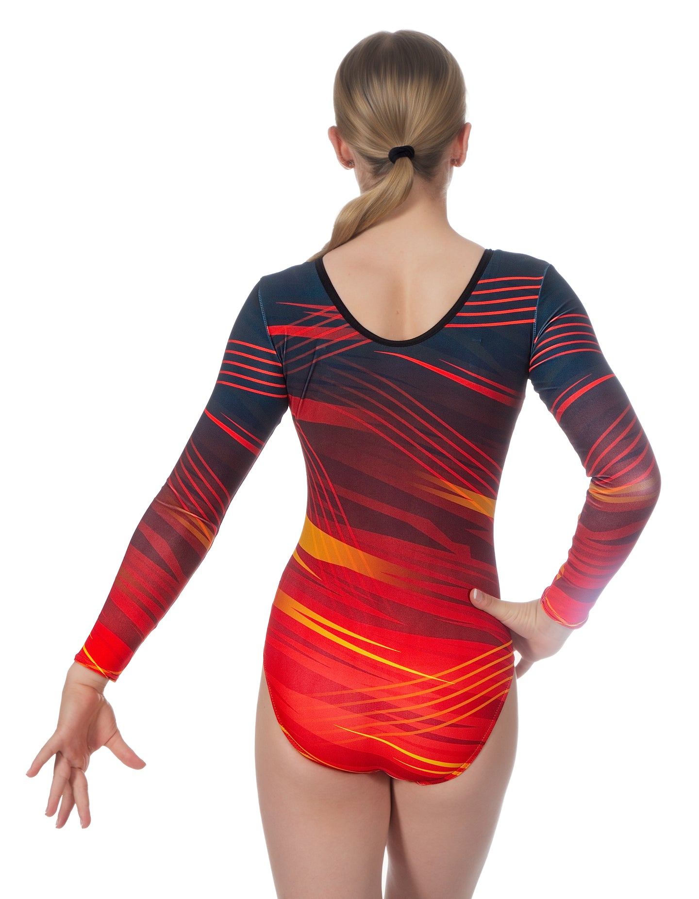 Exalt Long Sleeve Girls Gymnastics Leotard