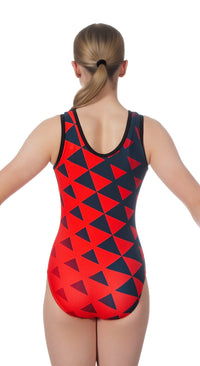 Revive Sleeveless Girls Gymnastics Leotard