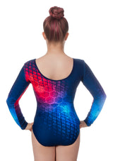 Starlight Long Sleeve Girls Gymnastics Leotard