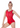 Tremor Red Sleeveless Girls Gymnastics Leotard