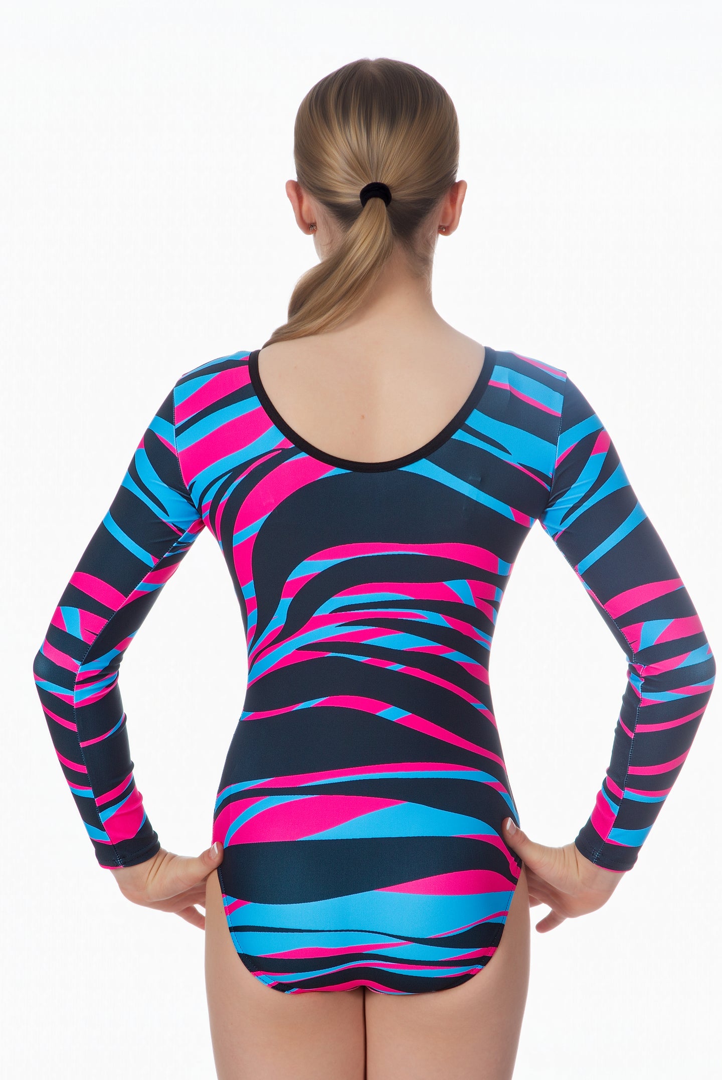 Lumina Long Sleeve Girls Gymnastics Leotard