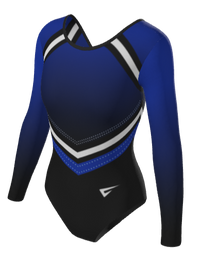 WLGC Contender Club Uniform 3/4 Length Sleeve Gymnastics Leotard for Girls