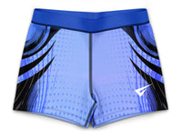 Accelerate Blue Metallic Shorts