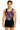 Acrux Pink n Black Sleeveless Uniform Leotard For Boys And Men