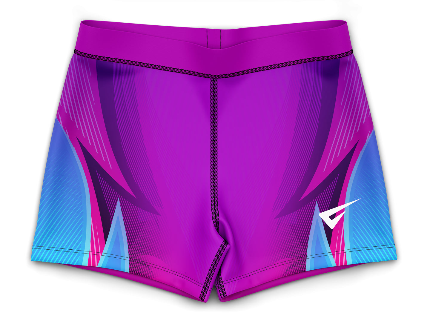 Alexis Gymnastics Activewear Girls Hipster Shorts