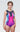 Alexis Neon Sleeveless Gymnastics Leotard