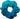 Allegro Blue Hair Scrunchie