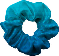 Allegro Blue Hair Scrunchie