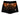 Andromeda Orange Girls Gymnastics Gym Shorts