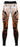 Bright orange athletic leggings suitable for gymnastics and dance