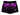 Andromeda Purple Girls Hipster Shorts