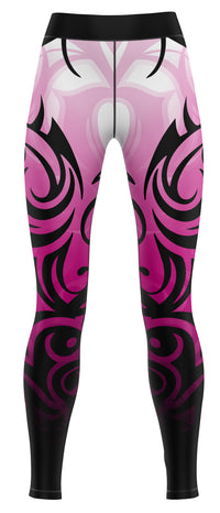 Andromeda Purple Gym Activewear Leggings
